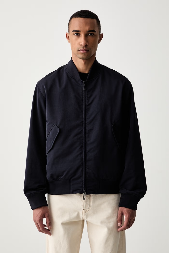 Oblečenie Armani Exchange obojstranná bunda pánska XM003322.AF27108 tmavomodrá