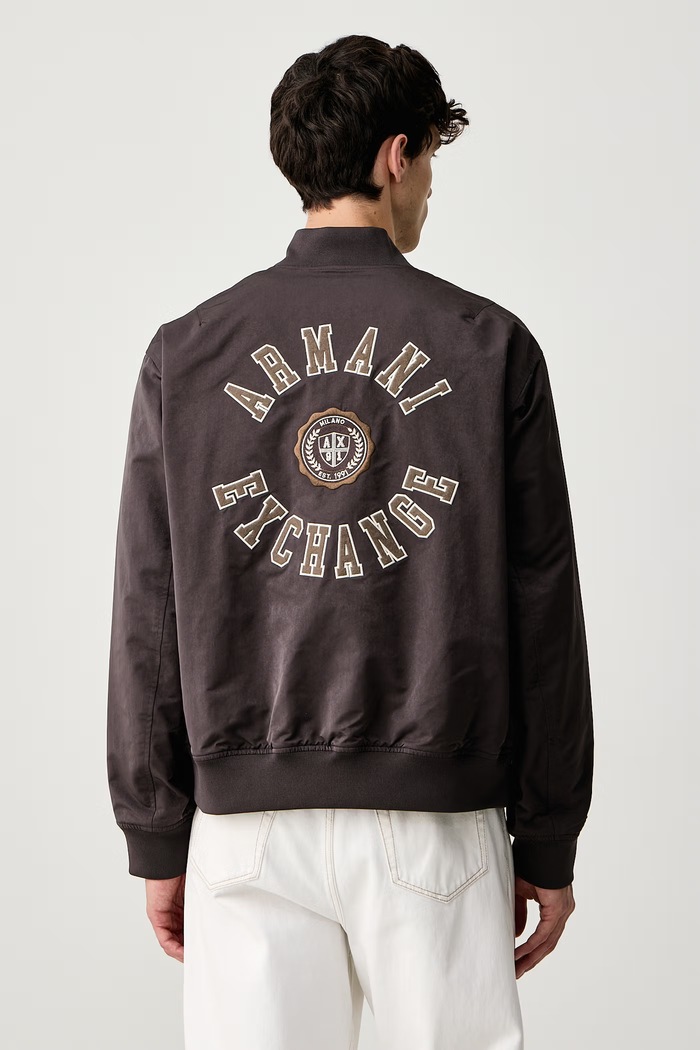 Dvostranska jakna moška Armani Exchange XM003322.AF27108 črna