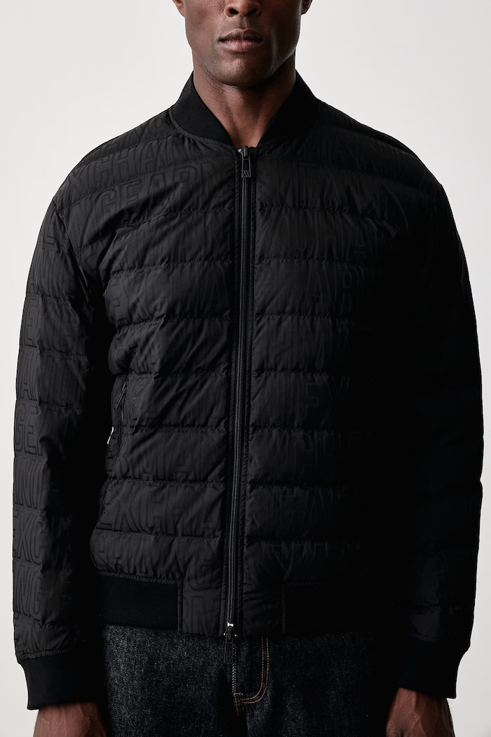 Пухено яке мъжко Armani Exchange XM003310.AF28563 черен