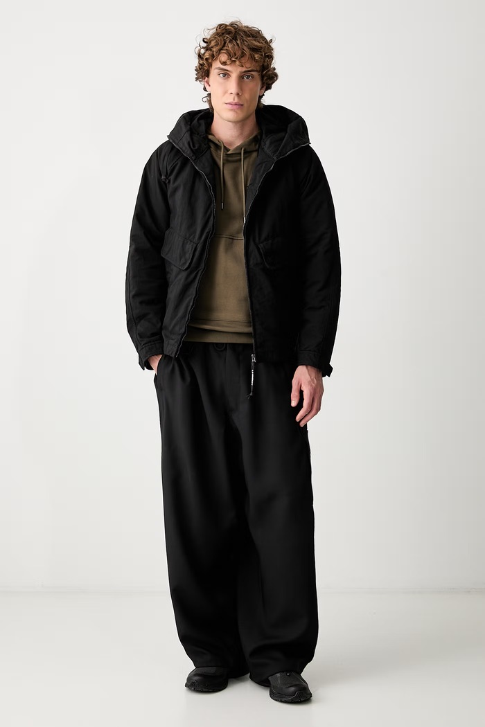 C.P. Company kurtka puchowa męska 21CMOW078A110305G czarny AW26