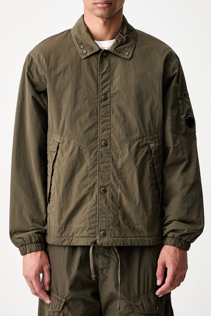 C.P. Company krótka kurtka męska 21CMOW044A110535G zielony