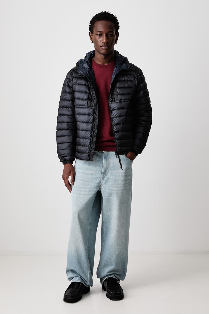 C.P. Company Bunda pánska 21CMOW021A110416A tmavomodrá AW26