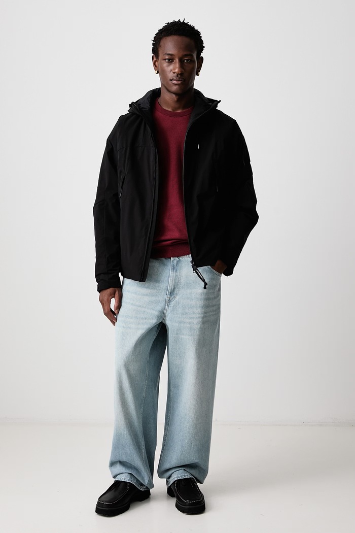 C.P. Company Krátká bunda pánská 21CMOW008A110264A černá AW26