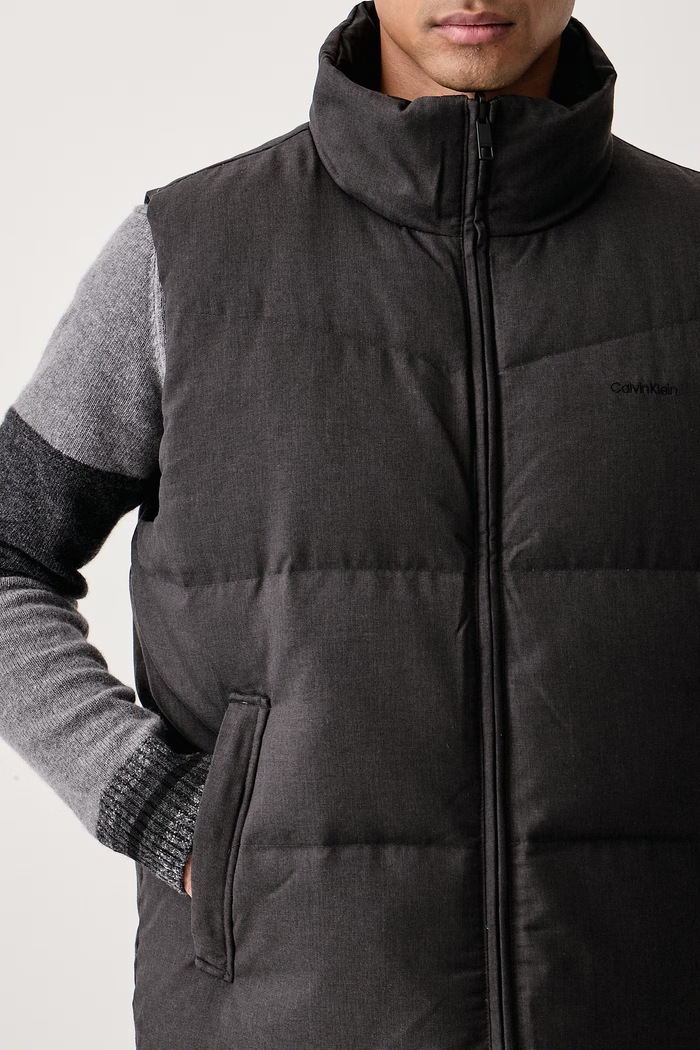 Calvin Klein Αναστρέψιμο αμάνικο μπουφάν ανδρικό LV04LH525G