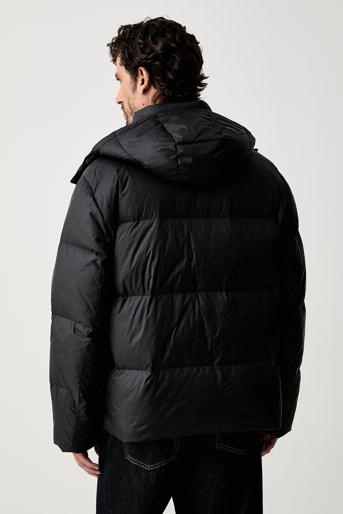 Odzież Calvin Klein kurtka puchowa męska LV04LH503G czarny