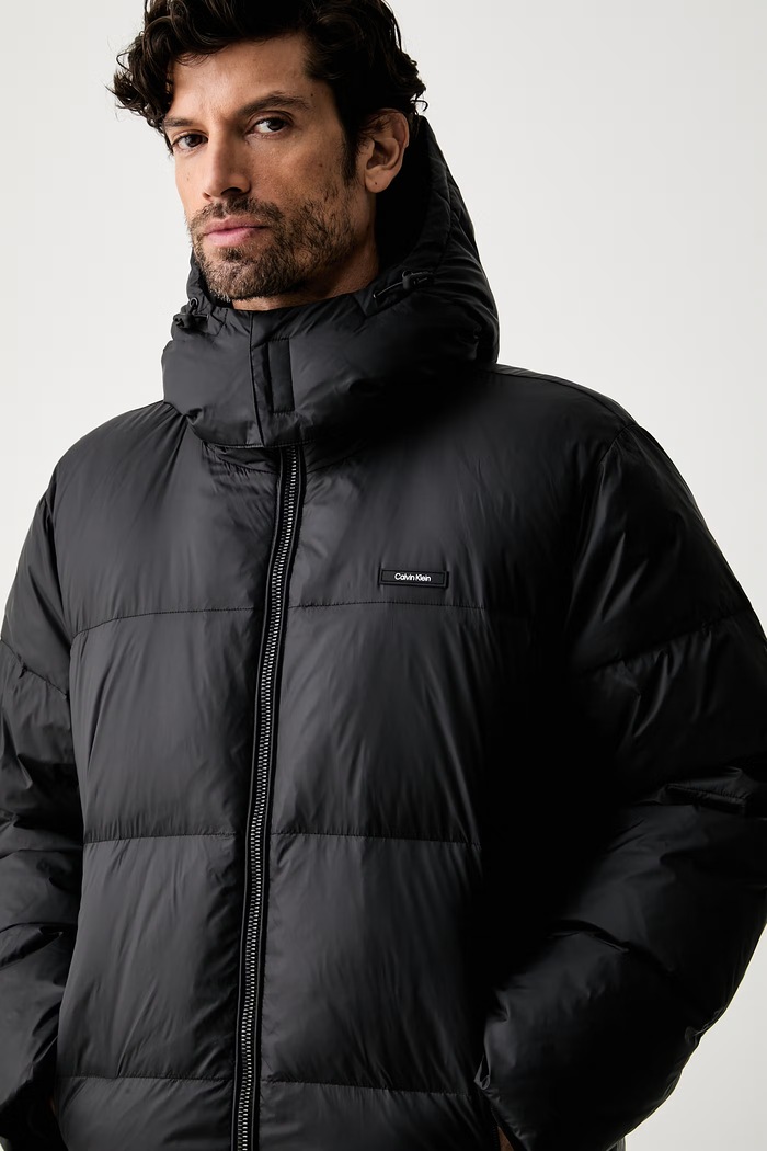 Calvin Klein kurtka puchowa męska czarny LV04LH503G