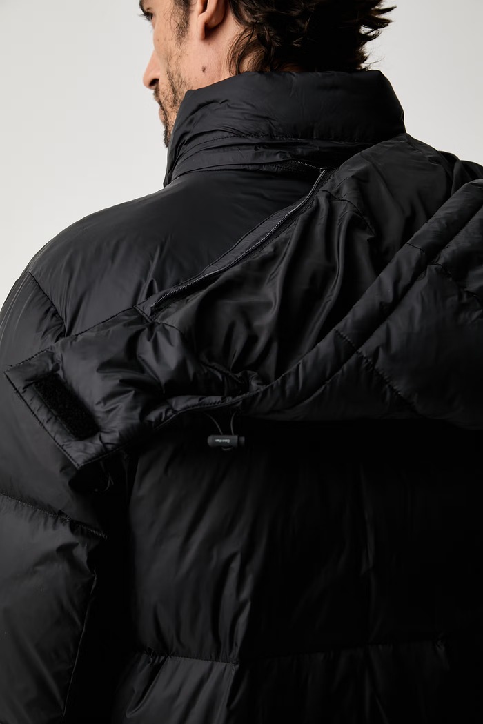 Calvin Klein kurtka puchowa męska LV04LH503G czarny