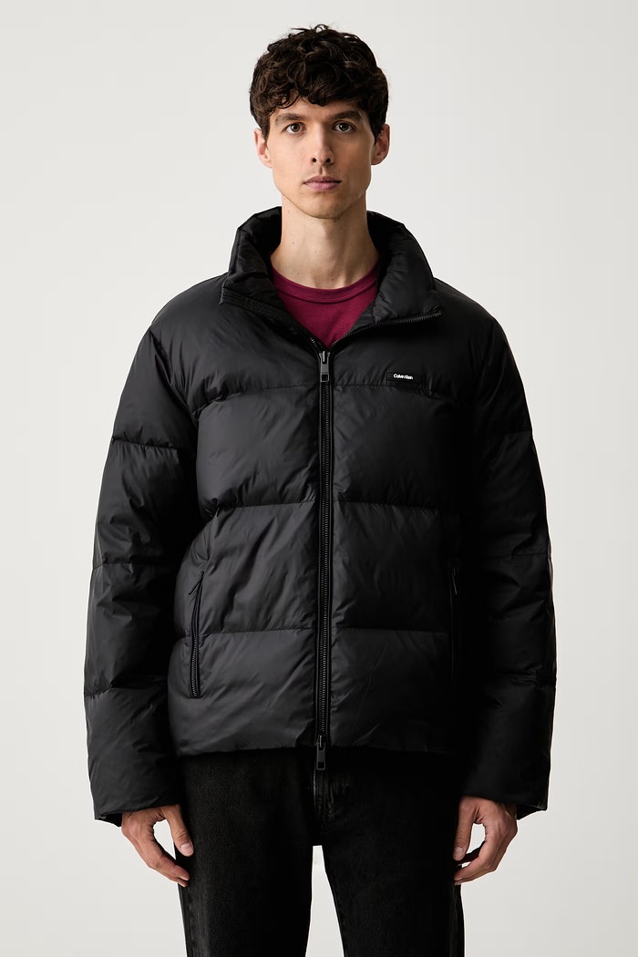 Calvin Klein kurtka puchowa męska czarny LV04LH502G