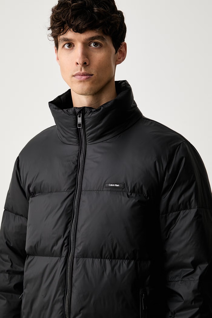 Calvin Klein kurtka puchowa męska czarny LV04LH502G