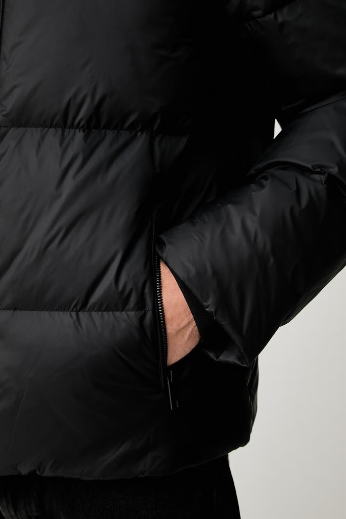 Calvin Klein kurtka puchowa męska LV04LH502G czarny