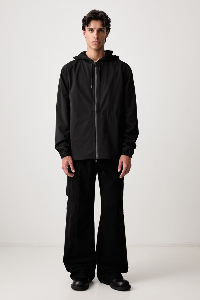 Rains Suva Hardshell krótka kurtka męska 12410.01 czarny AW26