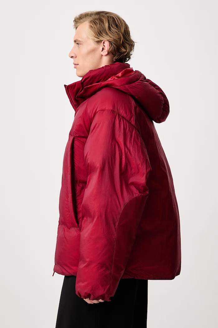 M HD PUFF JKT pernata jakna za muškarce Y-3 KU2190 crvena