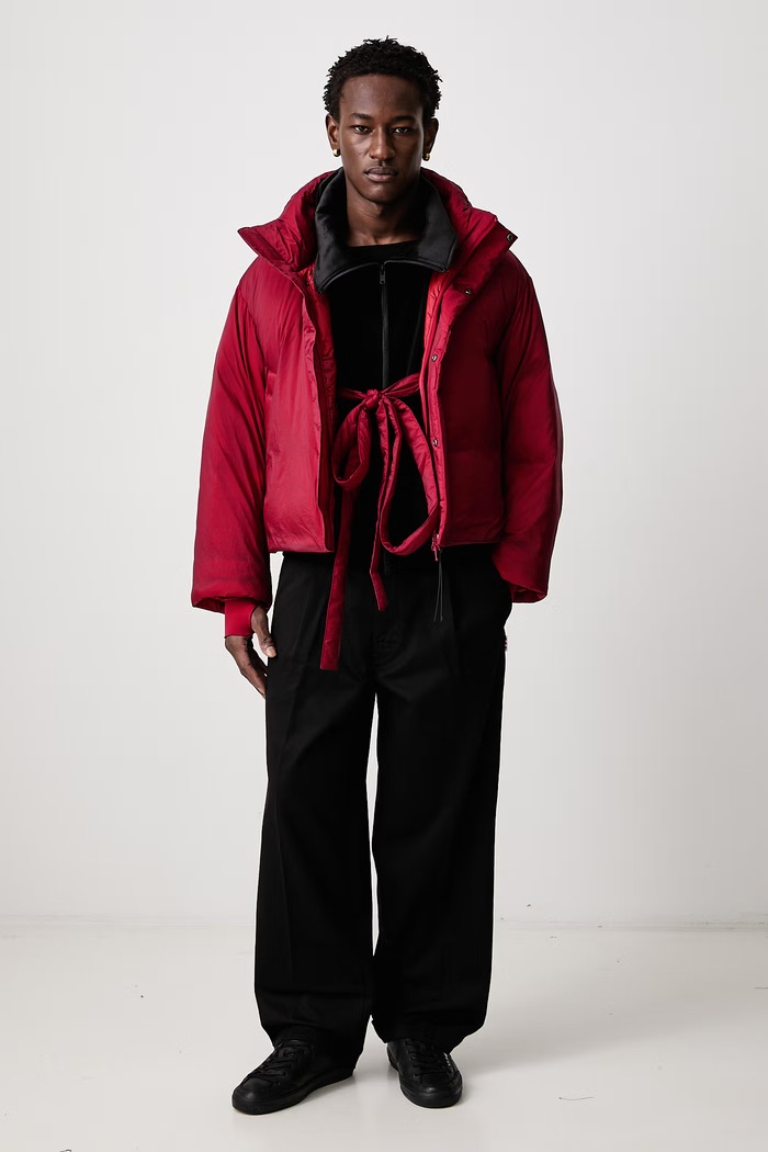 Y-3 W HD PUFF JKT зимова куртка чоловіча KT9755 червоний AW26