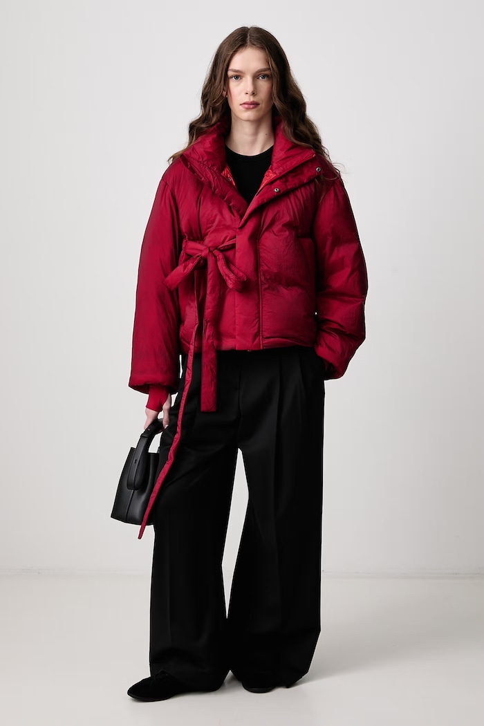 Y-3 W HD PUFF JKT χειμερινό μπουφάν ανδρικό KT9755 κόκκινο AW26