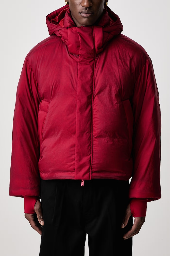 W HD PUFF JKT зимова куртка чоловіча Y-3 червоний KT9755