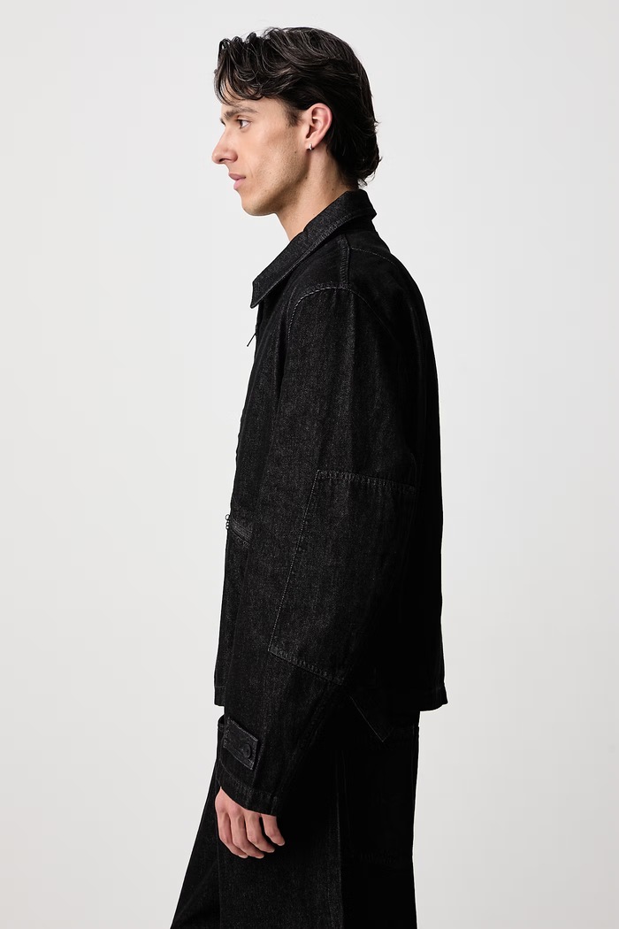M DENIM JKT kurtka jeansowa męska Y-3 KS3892 czarny