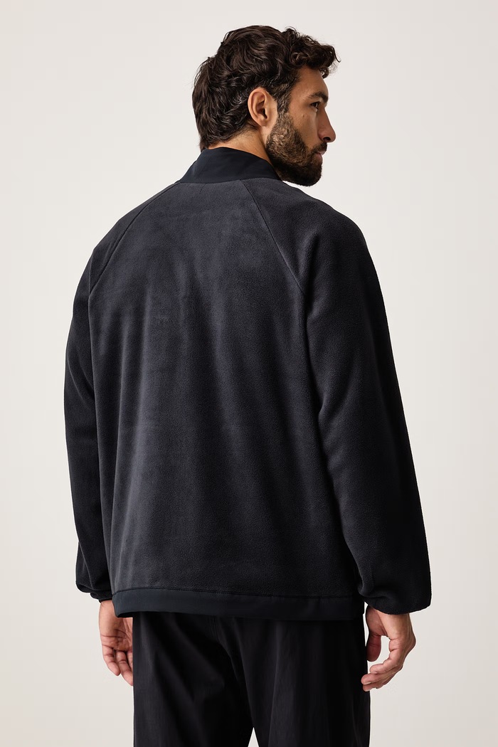 Odzież Columbia Bluza męska polarowa Sauvie Sky 2174661 czarny