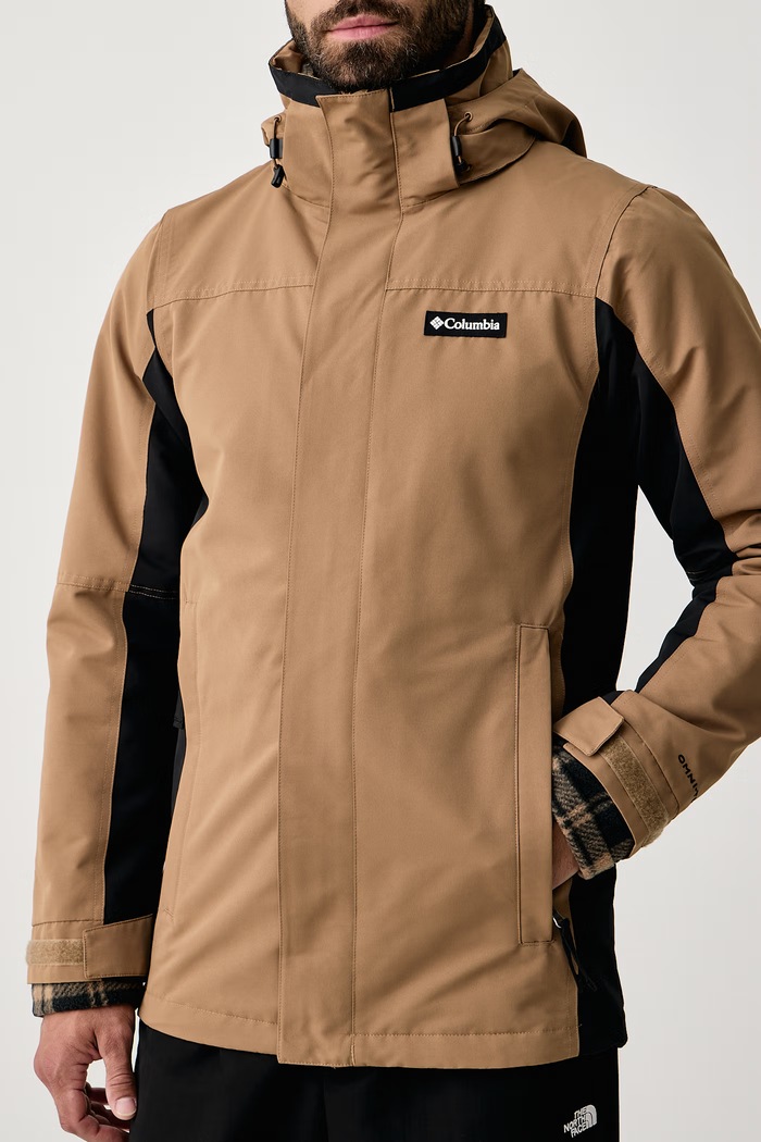 Kurtka 3w1 męska Bugaboo Columbia brązowy 2174905
