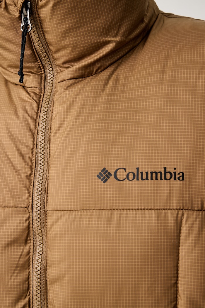 Bezrękawnik męski Puffect Columbia brązowy 2174351