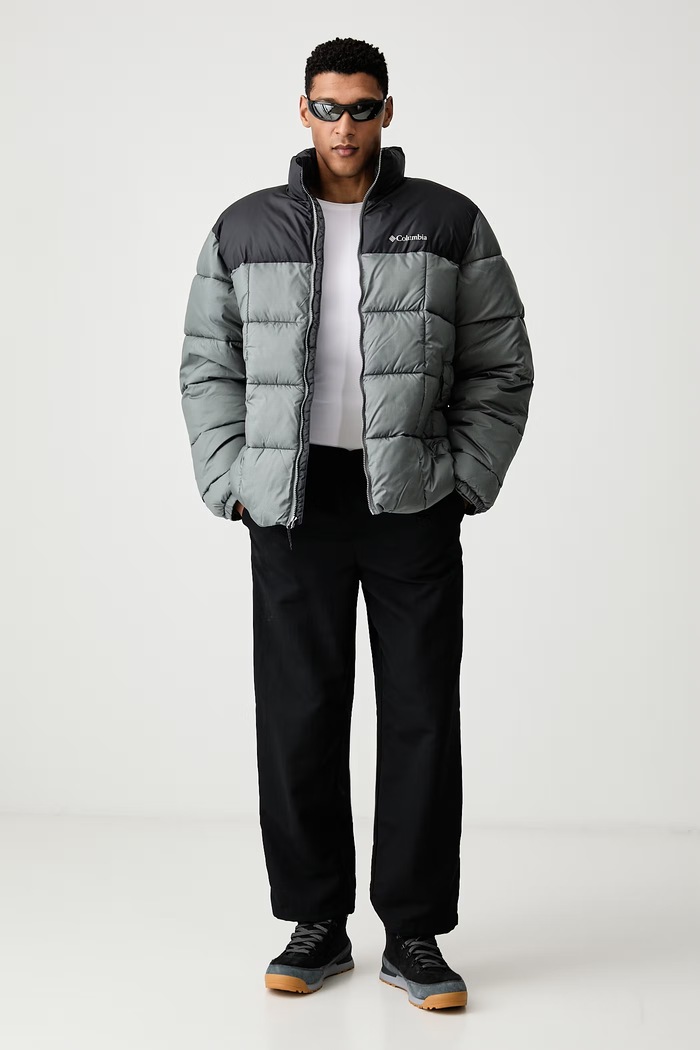 Columbia Krótka kurtka męska Puffect 2174301 szary AW26