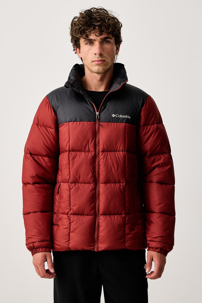 Columbia Krótka kurtka męska Puffect czerwony 2174301