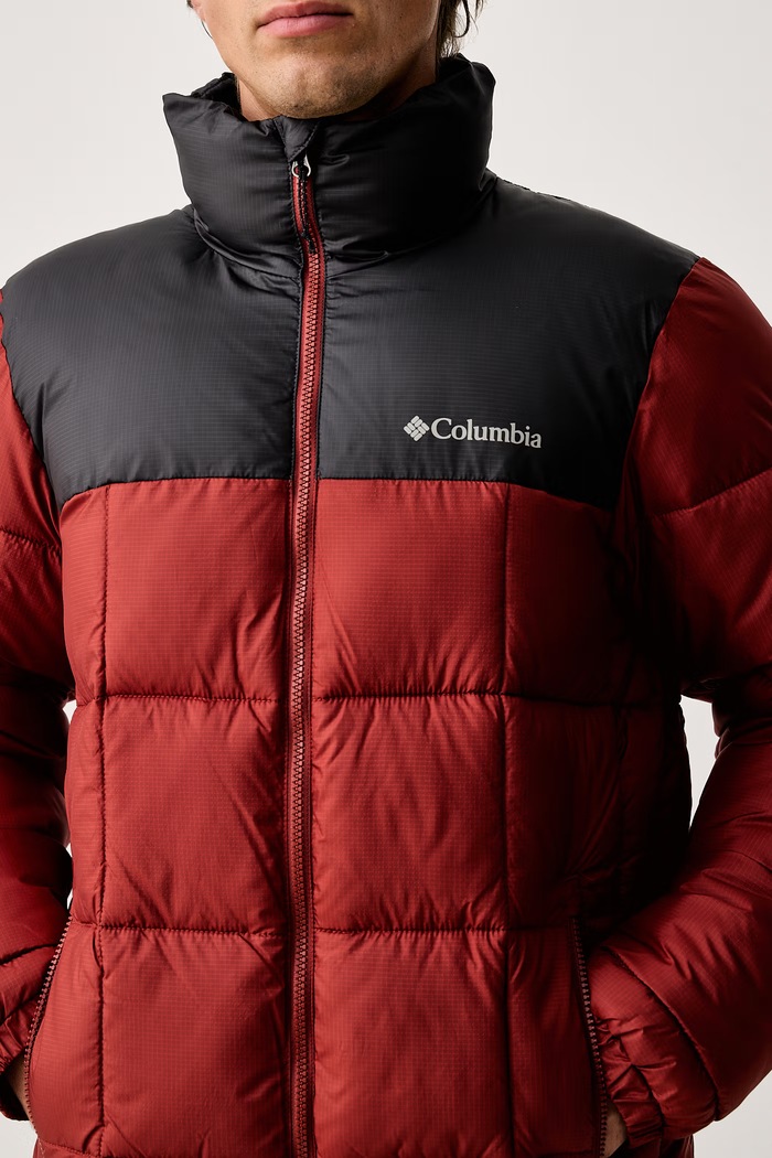 Krótka kurtka męska Puffect Columbia 2174301 czerwony