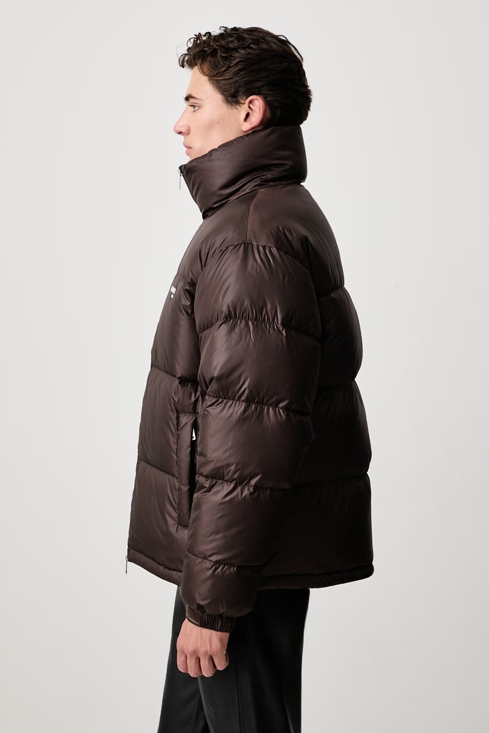 Observer Puffer kurtka puchowa męska Axel Arigato A4449002 brązowy