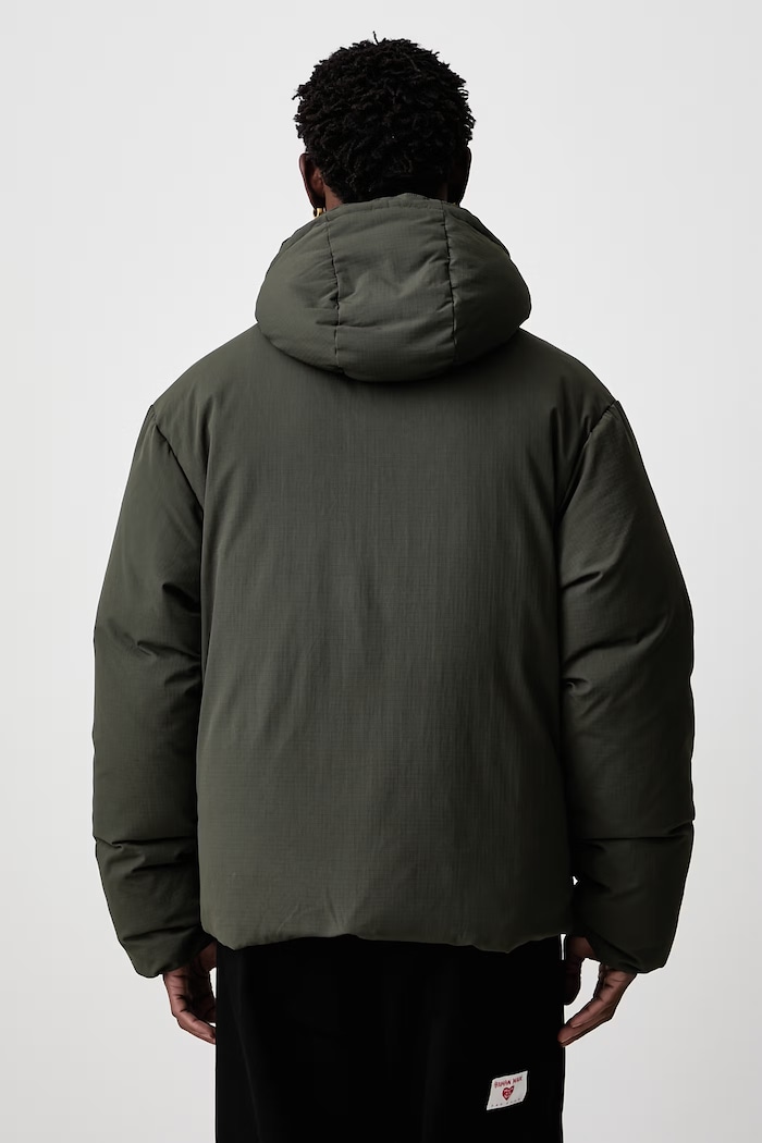 Odzież Axel Arigato Tent Puffer kurtka puchowa męska A4120002 zielony