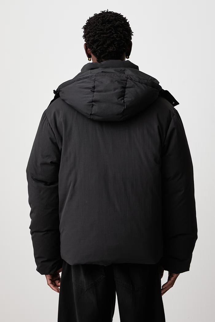Odzież Axel Arigato Tent Puffer kurtka puchowa męska A4120001 czarny
