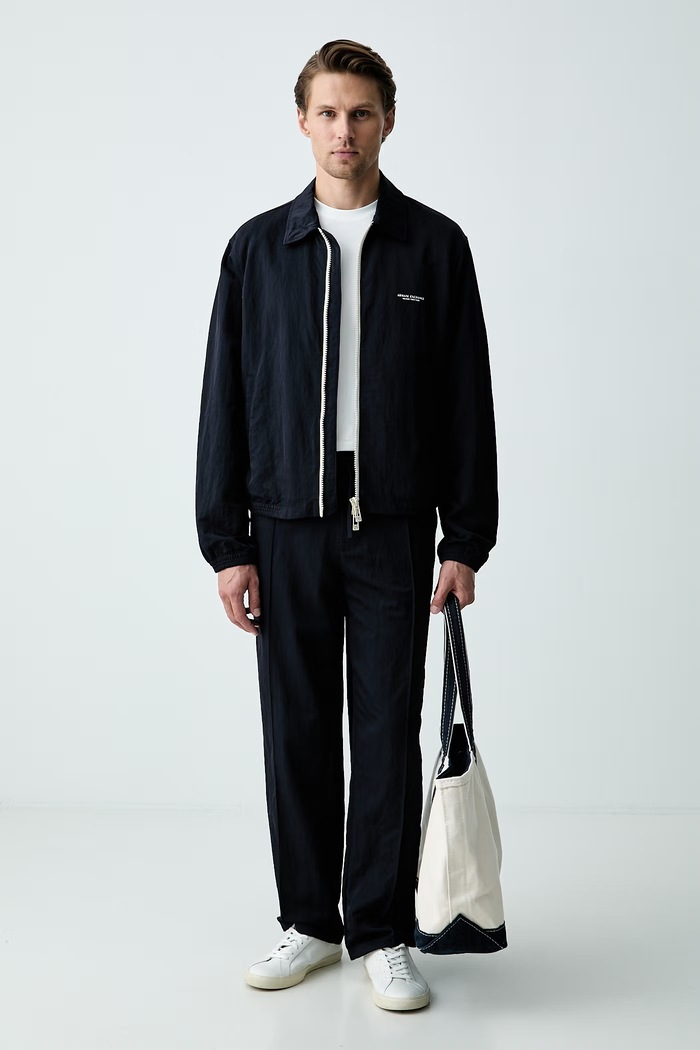 Armani Exchange kurtka przejściowa męska XM003341.AF27111 granatowy AW26