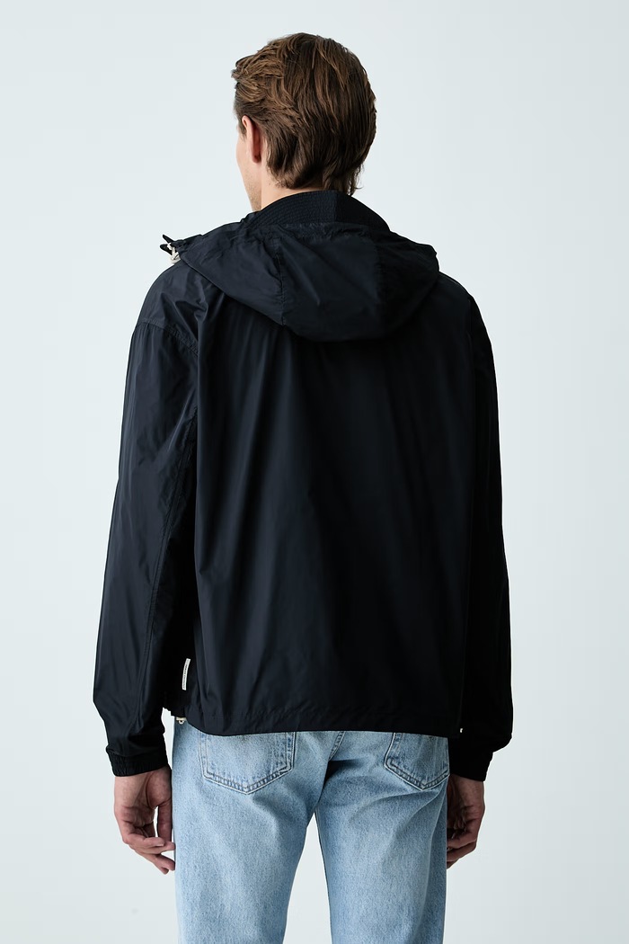 Odzież Armani Exchange krótka kurtka męska XM002841.AF13967 granatowy