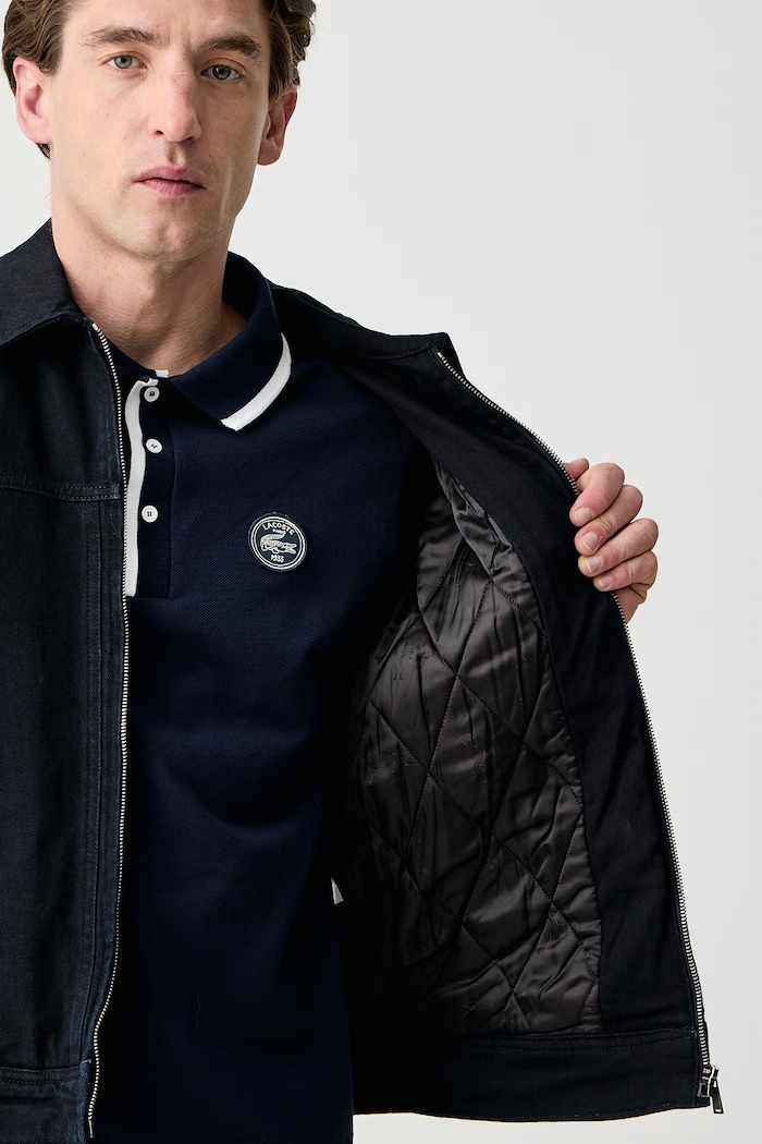 Trussardi Krótka kurtka męska z bawełną R4068000028N