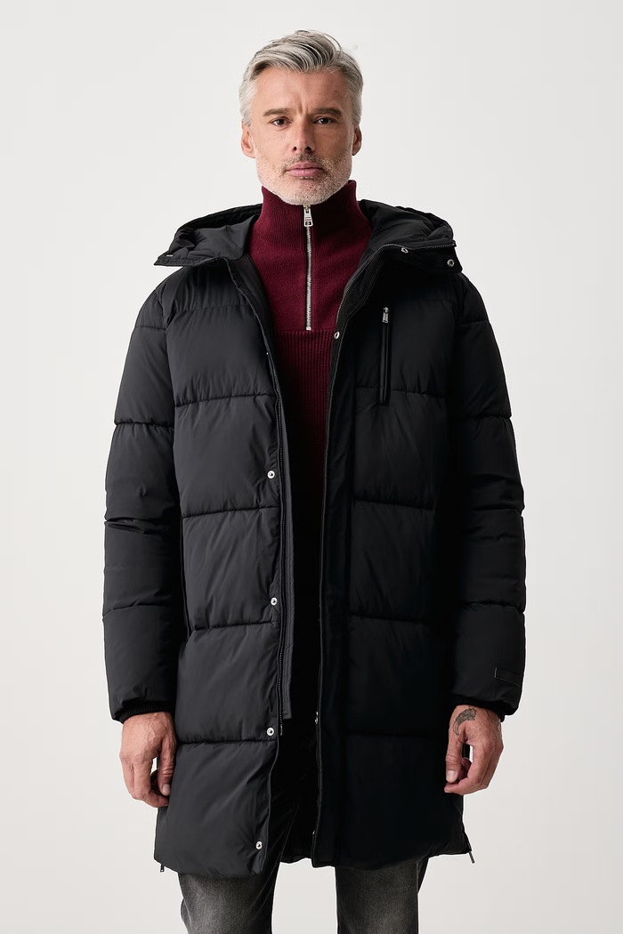 Trussardi Kurtka zimowa męska czarny F009M000014N