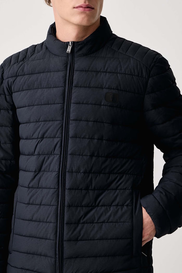 Kurtka przejściowa męska Trussardi F005M000036N granatowy