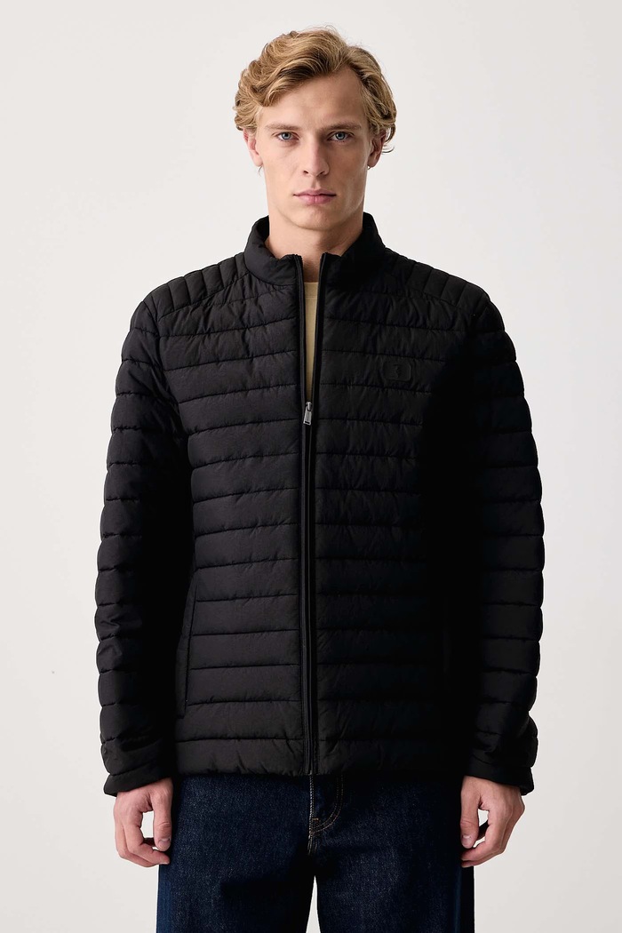 Trussardi Kurtka przejściowa męska czarny F005M000036N