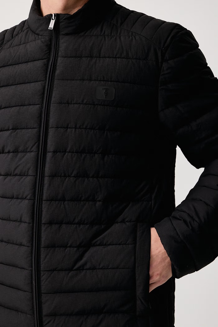 Kurtka przejściowa męska Trussardi F005M000036N czarny