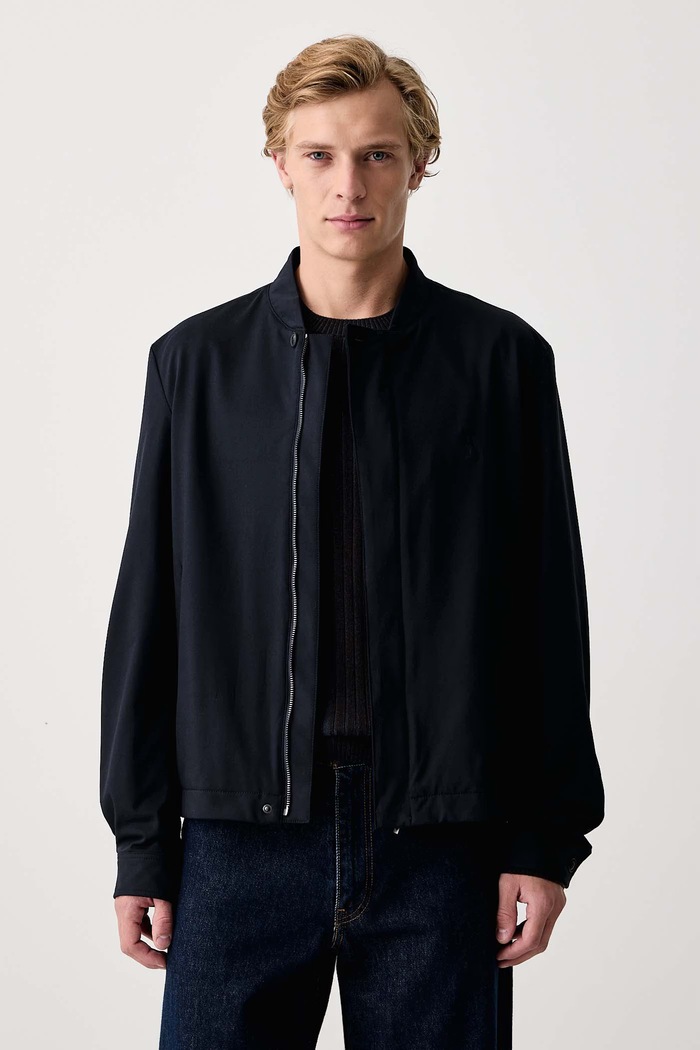 Trussardi Kurtka przejściowa męska granatowy R009M000071N