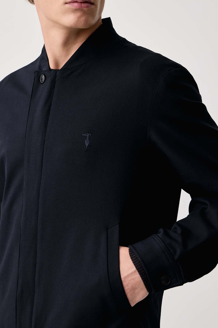 Kurtka przejściowa męska Trussardi R009M000071N granatowy