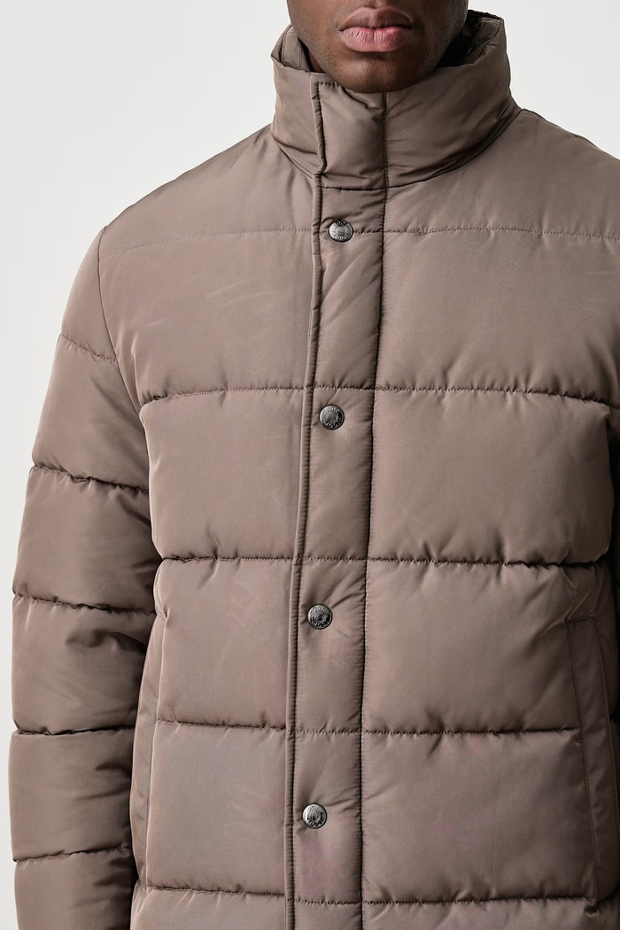 Joop! Kurtka pikowana męska 30105718 brązowy AW26