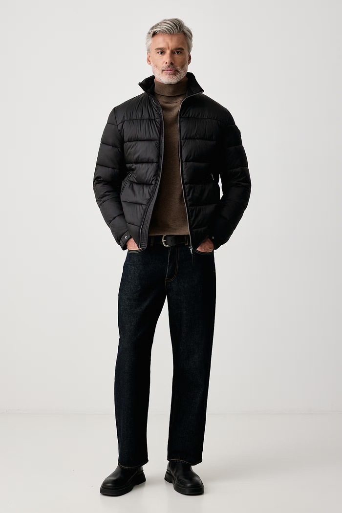 Joop! Kurtka pikowana męska 30104020 czarny AW26