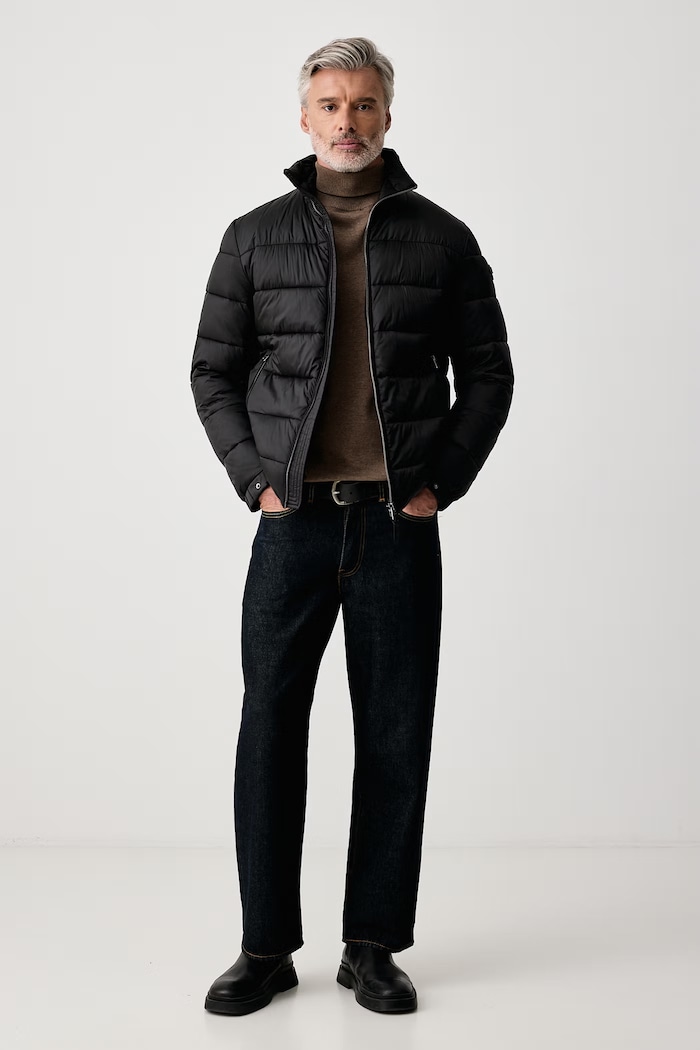 Joop! Kurtka pikowana męska 30104020 czarny AW26