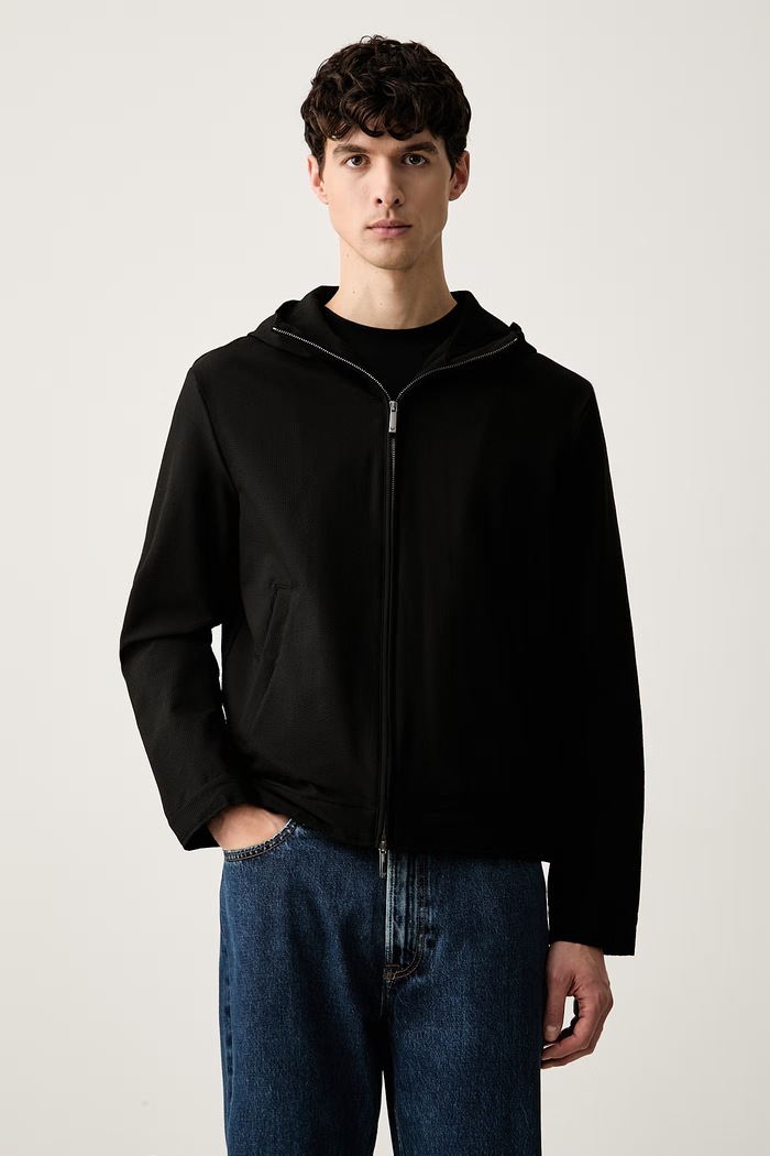 Emporio Armani krótka kurtka męska czarny EM006752.AF28011