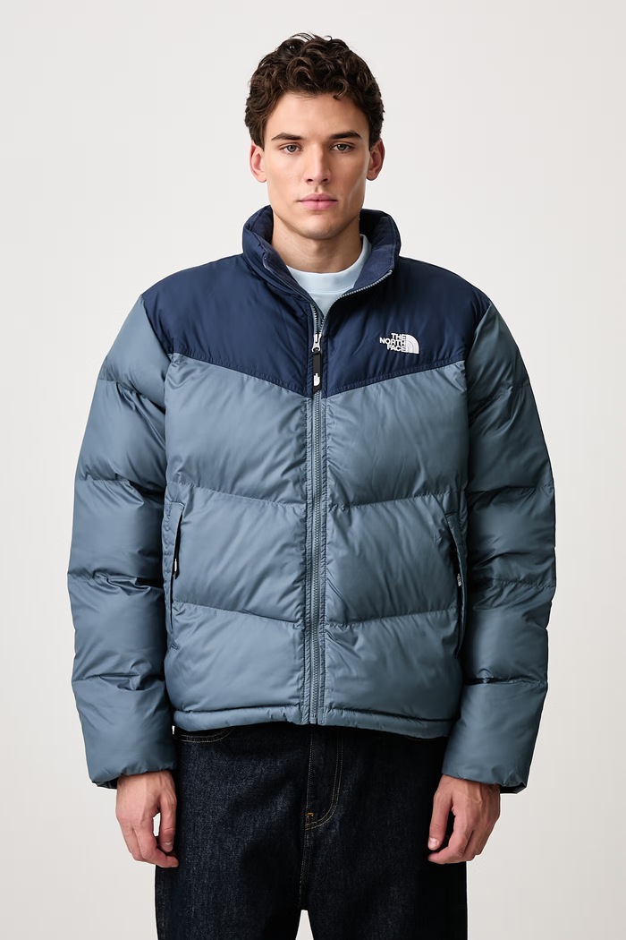 The North Face Prošivena jakna za muškarce Saikuru plava NF0A853IS621