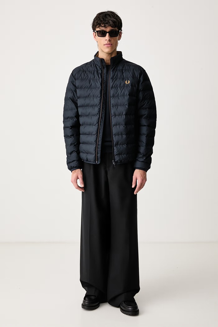 Fred Perry Kurtka pikowana męska J4564.795 granatowy AW26