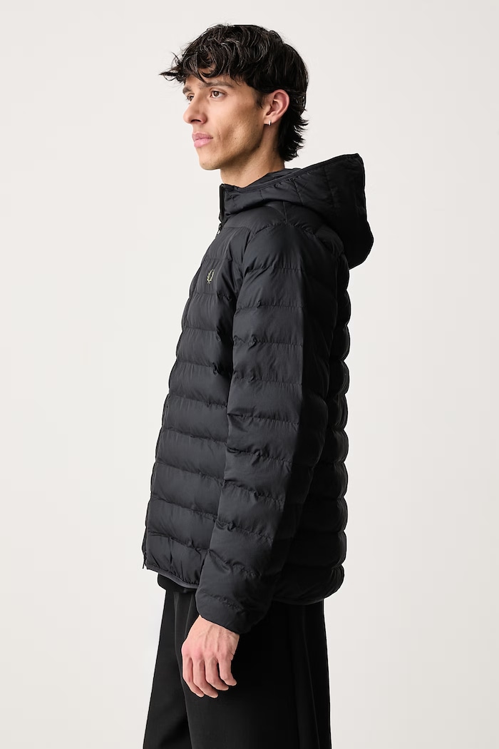 Kurtka pikowana męska Fred Perry J8553.220 czarny