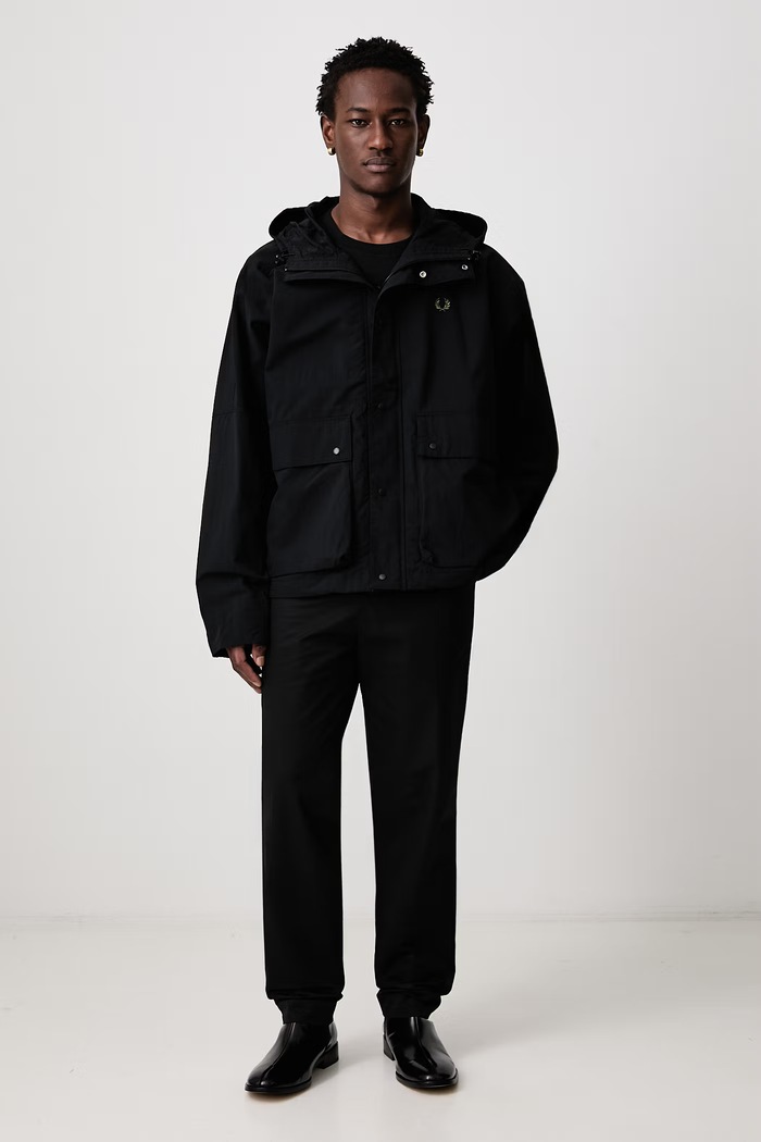Fred Perry Kurtka męska J2323.198 czarny AW26
