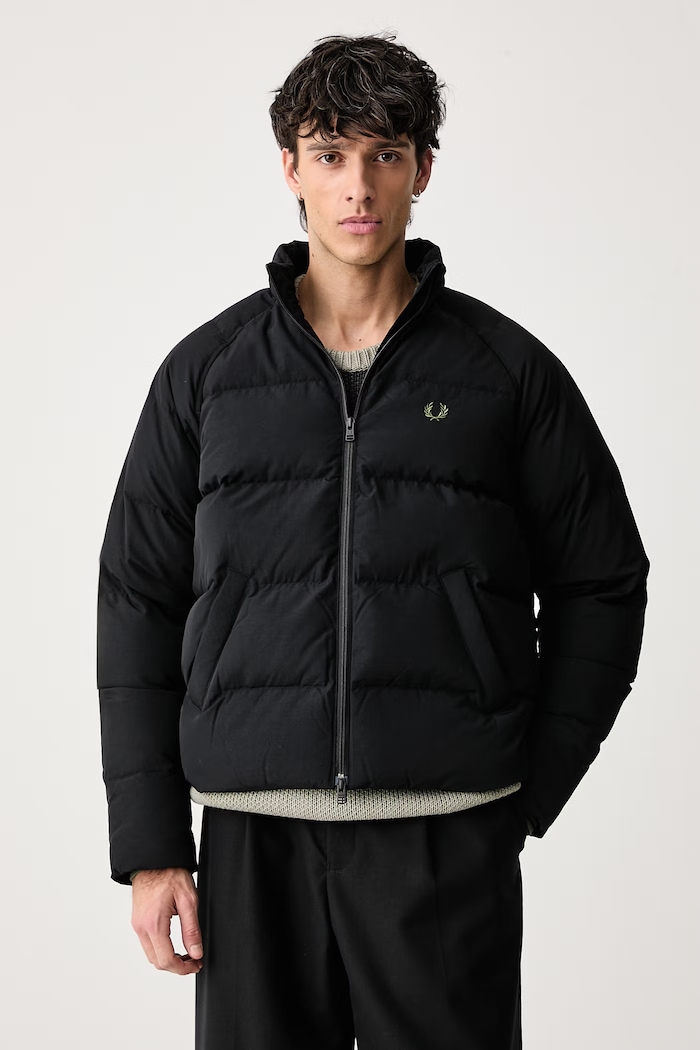 Fred Perry Kurtka pikowana męska czarny J1309.184