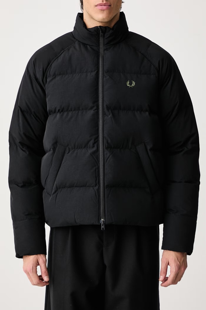 Kurtka pikowana męska Fred Perry czarny J1309.184