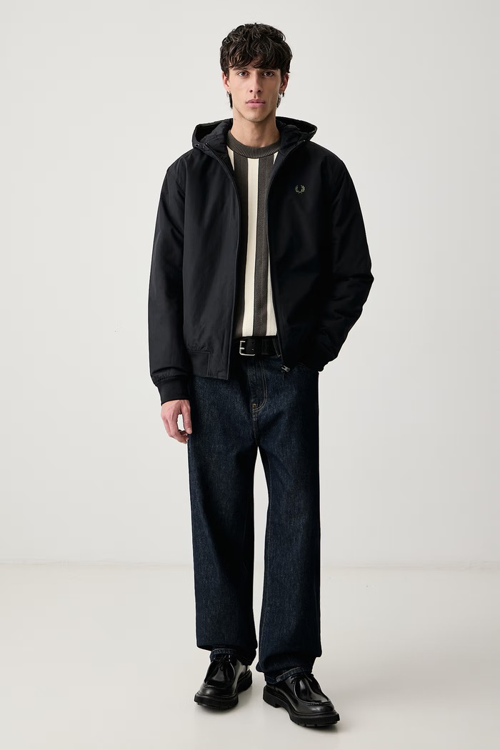 Fred Perry Kurtka męska J1304.184 czarny AW26