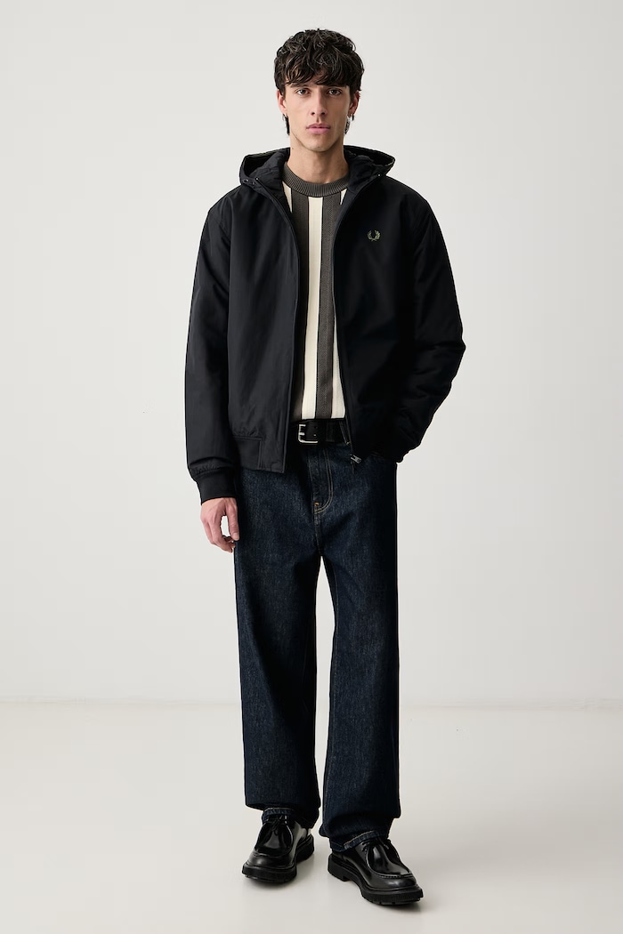 Fred Perry Kurtka męska J1304.184 czarny AW26